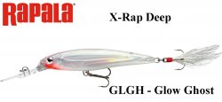 Wobler Rapala X-Rap Deep GLGH - Glow Ghost