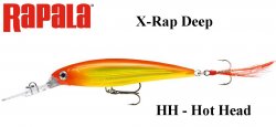 Wobbler Rapala X-Rap Deep HH - Hot Head