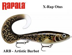 Vobleris Rapala X-Rap Otus ARB - Artistic Burbot