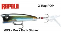 Vobler Rapala X-Rap Pop XRP Moss Back Shiner