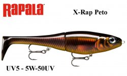 Wobbler Rapala X-Rap Peto UV5 - 5W-50UV