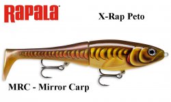 Vobleris Rapala X-Rap Peto MRC - Mirror Carp