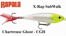 Vobleris Rapala X-Rap SubWalk XRSB CGH