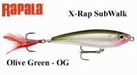 Sööt Rapala X-Rap SubWalk XRSB OG