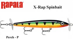 Wobler Rapala X-Rap Saltwater Spinbait Perch
