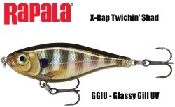 Rapala vobleris X-Rap Twitchin Shad GGIU