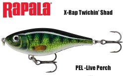 Rapala vobleris X-Rap Twitchin Shad PEL