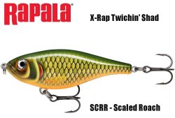 Rapala vobleris X-Rap Twitchin Shad SCRR